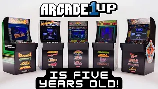 Arcade1up: Congrats on 5 years! Disappointing Arcade1update?
