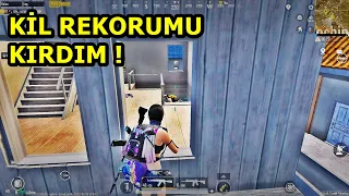 BU SEZONKİ KİLL REKORUMU KIRDIM ! ONE MAN SQUAD PUBG MOBİLE