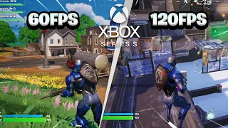 Fortnite Xbox Series S 60FPS/120FPS HDR Gameplay (Chapter 4 Season 2)