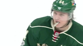 Mikael Granlund stuffs in PPG to open the scoring