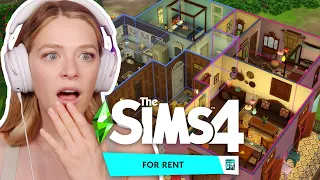 FIRST LOOK! let's play the sims 4 for rent (part 1/2)