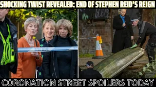 Coronation Street: Shocking Twist Revealed-End of Stephen Reid’s reign| Coronation Street spoilers