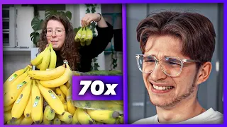 Diese Frau isst 70 Bananen am Tag...