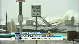 Hurricane Sandy: Atlantic City Coast Destroyed by 'Perfect Storm'