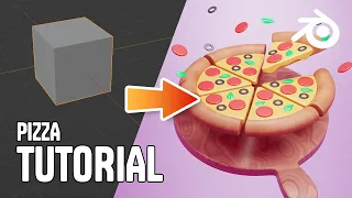 Tasty Pizza - Blender 3D Beginner Tutorial