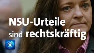 Bundesgerichtshof: NSU Urteile sind rechtskräftig