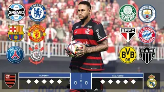 SUPER COPA INTERCONTINENTAL DA FIFA 2025 NOS PÊNALTIS! NEYMAR NO FLAMENGO DIZ O CRAQUE NETO! PES 21