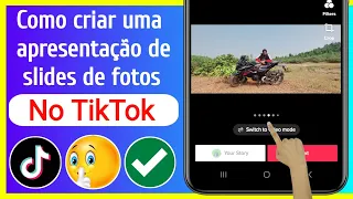 Como criar uma apresentação de slides de fotos no TikTok (2023)