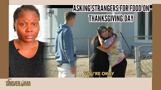 “An Act of Kindness” Asking Strangers for Food on Thanksgiving Day, Then Paying Their Rent