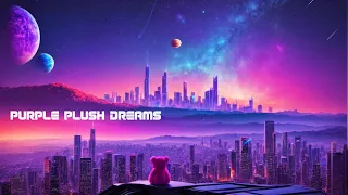 Purple Plush Dreams - Purple Teddy's Synthwave Space Quest! 💜🚀