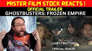 GHOSTBUSTERS: FROZEN EMPIRE - Official Trailer REACTION! (HD)