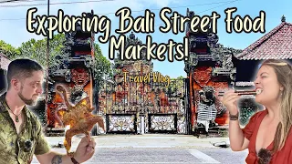 Bali Street Food Tour | Exploring Bali's Largest Night Market! | Travel Vlog | World Trave