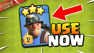 Miners are SO STRONG! Clan War League TH13 3 Stars (Clash of Clans)