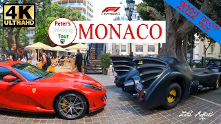 MONACO [4K] ❤️ MONTE - CARLO   Walking Tour 2022  ❤️