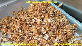 Dates Cube Cutting Machine | Dried Dates Cutting Slicing | Dried Kiwi, Figs, Raisin Cube Cutting