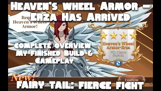Heaven's Wheel Armor Erza Is Live Complete Overview Finished Build Gameplay Fairy Tail: Fierce Fight