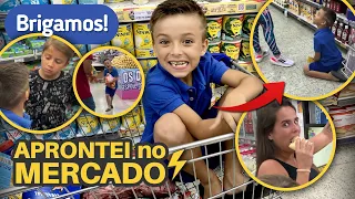 APRONTEI NO MERCADO E OLHA NO QUE DEU!