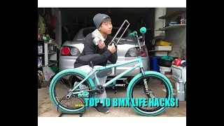 TOP 10 BMX LIFE HACKS! PART DEUX! | The sequel