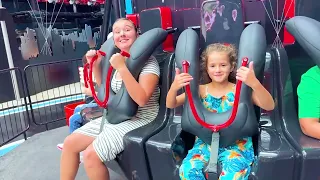 Ruby and Bonnie have fun at Ferrari World theme park