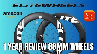 1 Year Review of the Elite Wheels 88mm Carbon Clincher Rim Brake Wheels