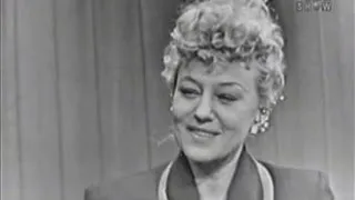 What's My Line? - Sally Rand (Dec 28, 1952)