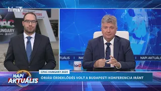 Napi aktuális - Szikra Levente (2024-04-26) - HÍR TV