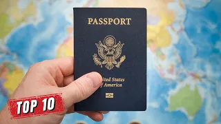 Top 10 MOST POWERFUL PASSPORTS in the World 2023