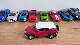 Model Cars of Similar Scale Being Reviewed