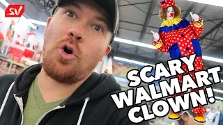 SCARY WALMART CLOWN!