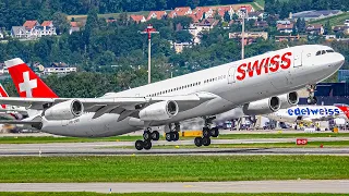 20 MINS of Plane Spotting at Zurich Airport (ZRH/LSZH)