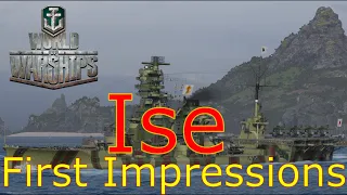 World of Warships- Ise First Impressions