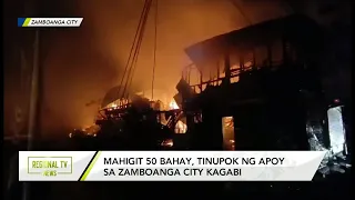 Regional TV News: Sunog