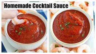 How to make COCKTAIL SAUCE / Perfect for Shrimp Cocktail