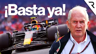 Cómo Red Bull hizo finalmente que Helmut Marko se disculpara con Sergio Pérez