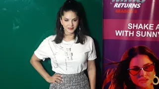 Sunny Leone spotted at Escobar and arth for promoting her Hello Ji & web series Ragini MMS returns 2