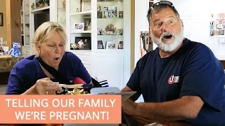 Telling Our Family We're Pregnant! (EMOTIONAL) | Pregnancy Series