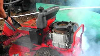 SEQUEL PART 2 ~ Rescued! SNAPPER Riding Lawnmower ~The REPAIR and FIX  HOW WHAT WHERE WHY WONT RUN