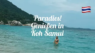 Koh Samui - Paradiesischer Strand, Roller mieten 🛵 und Night Market | Weltreise • VLOG 11