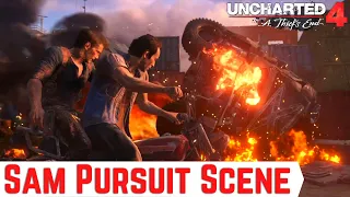 Uncharted 4: A Thief's End - Insane Chase | Best Chase In Gaming History | Car Chase Scene