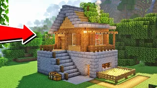 Minecraft - Como construir uma casa de madeira para sobrevivência