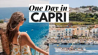 Capri Italy Travel Vlog : How to Spend One Day in Capri