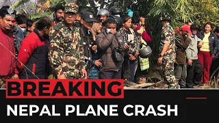 Plane with 72 people on board crashes in Nepal