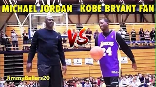 51-year old Michael Jordan vs. Kobe Bryant Fan!