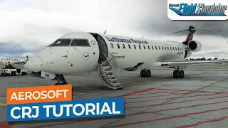 [MSFS] Aerosoft Bombardier CRJ-550/700 Startup Tutorial｜Drawyah