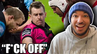 NFL Fan Reacts to RUGBY REFEREES RESPECT & GREATEST PLAYER INTERACTIONS