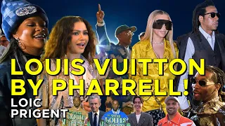 LOUIS VUITTON: PHARRELL WILLIAMS TAKES OFF!! WITH BEYONCÉ! RIHANNA! ZENDAYA! By Loic Prigent