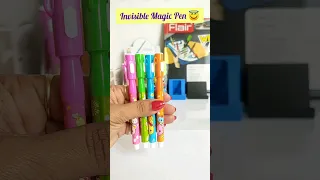 Review Invisible Magic Pen 💫 #shorts #viral