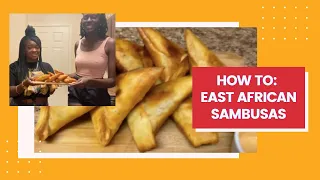 WEST AFRICA 🇬🇭  meets EAST AFRICA 🇸🇸 | Homemade South Sudanese Sambusas (Samosas)
