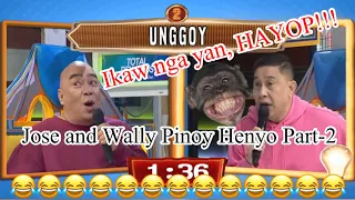 Eat Bulaga Pinoy Henyo | Jose and Wally Part-2 | Maiiyak ka na naman sa kakatawa Laughtrip ka dito!