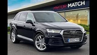 Approved Used Audi Q7 TDI V6 S Line Tiptronic quattro | Motor Match Chester